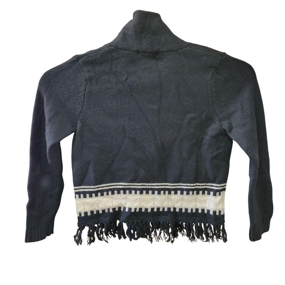 Lord & Taylor American Petite Medium Wool Cardigan Shawl Collar Button Front - Picture 3 of 8